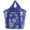 Fahrradzubehör KLICKfix BIKEBASKET BATIK STRONG BLUE -Rucksack-Verkäufe 0303bsb