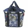 Fahrradzubehör KLICKfix BIKEBASKET JUNGLE SPACE BLUE -Rucksack-Verkäufe 0303jsb