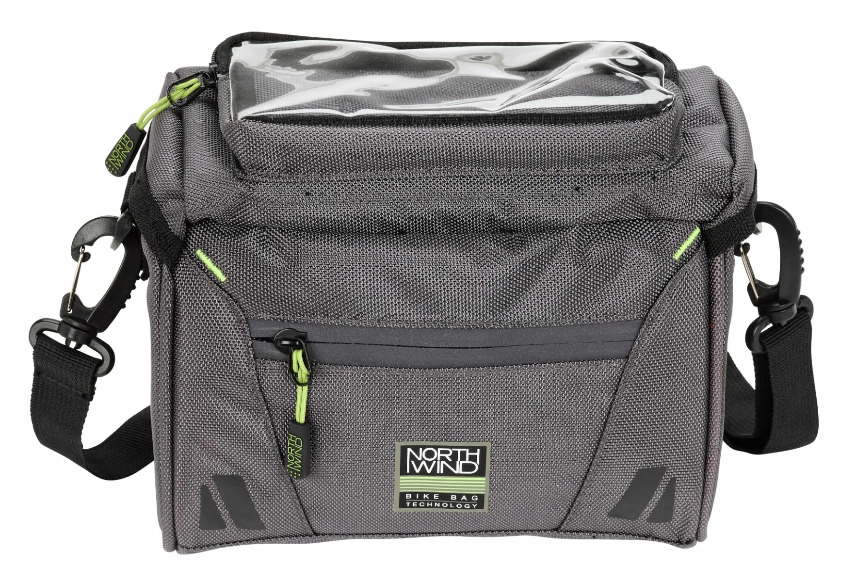Fahrradzubehör Northwind Lenkertasche Pure 2.0 Grau 8 Fahrradzubehör Northwind Lenkertasche Pure 2.0 Grau – Bild 6