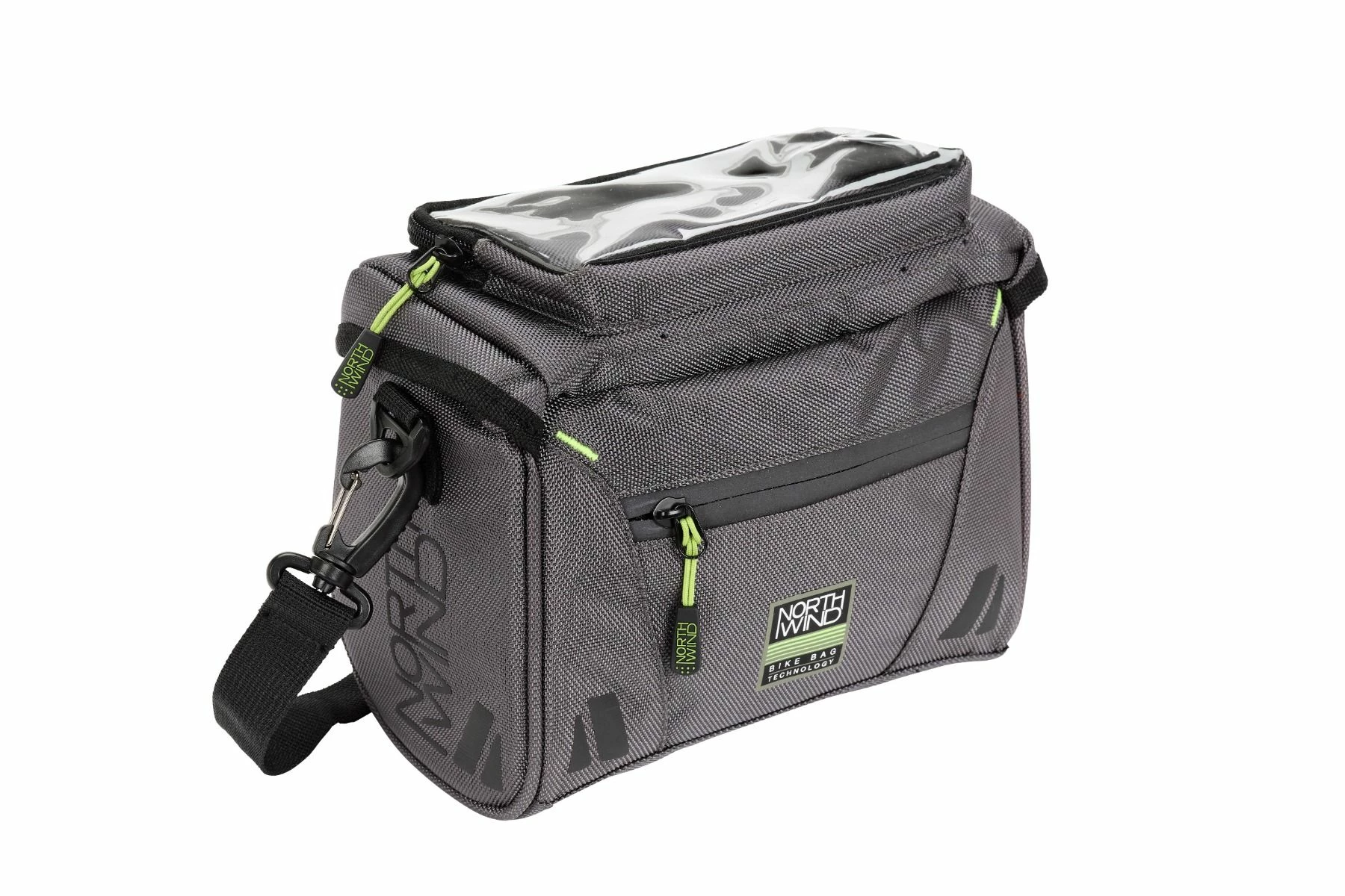 Fahrradzubehör Northwind Lenkertasche Pure 2.0 Grau 3 Fahrradzubehör Northwind Lenkertasche Pure 2.0 Grau