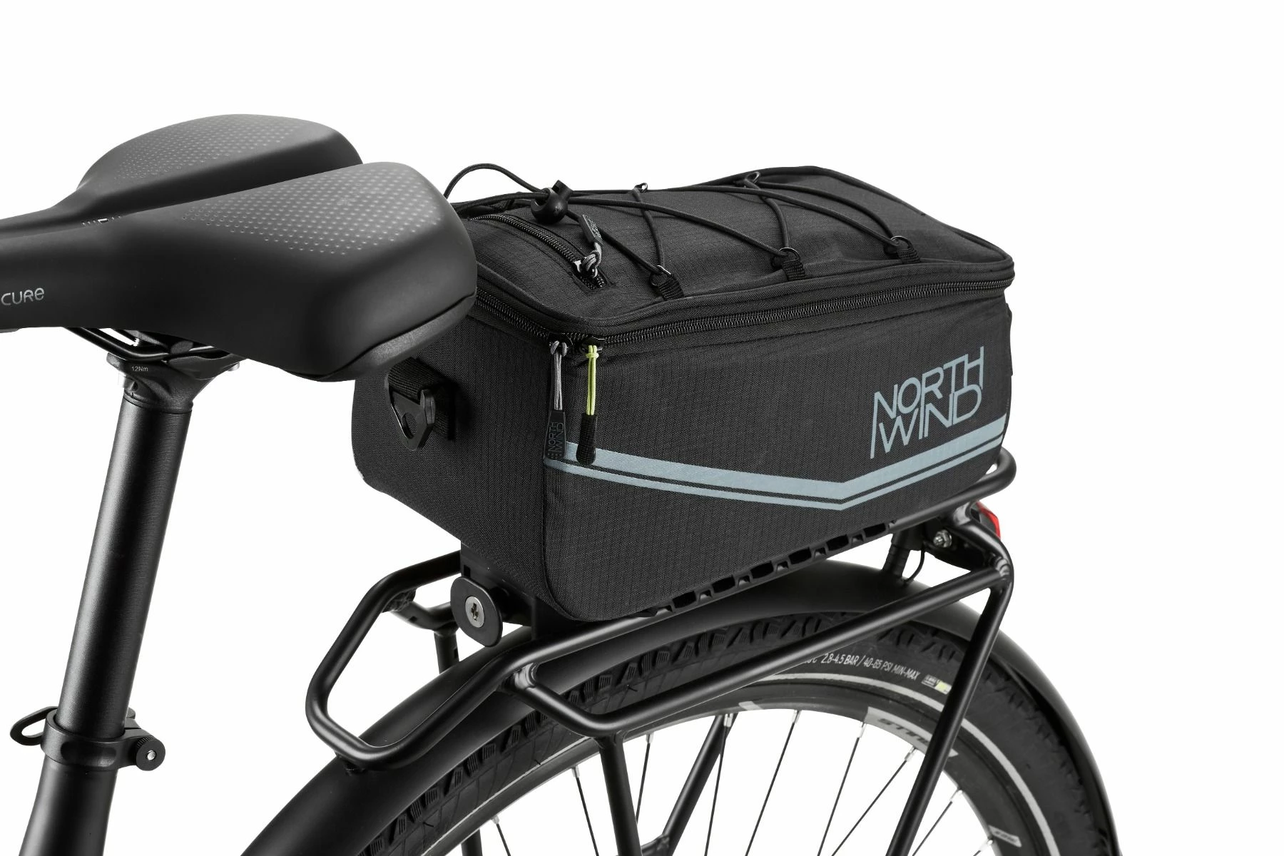 Fahrradzubehör Northwind Smartbag Pure MonkeyLoad-T Inkl. Schloss Schwarz 6 Fahrradzubehör Northwind Smartbag Pure MonkeyLoad-T Inkl. Schloss Schwarz – Bild 4