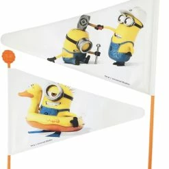 Fahrradzubehör Bike Fashion Minions Wimpel Geteilt