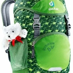 Fahrradzubehör Deuter Schmusebär Kinderrucksack Emerald (grün)