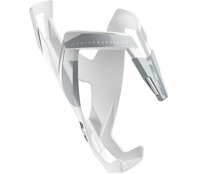 Fahrradzubehör Elite Flaschenhalter Custom Race Plus - Weiß/Grau 3 Fahrradzubehör Elite Flaschenhalter Custom Race Plus - Weiß/Grau