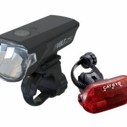 Fahrradzubehör CATEYE Beleuchtungskit GVolt 25c + Omni 3G