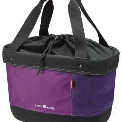 Fahrradzubehör Klickfix Shopper Alingo Lenkertasche Brombeer