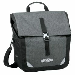 Fahrradzubehör Norco Kinsley City Tasche KS Tweed Grey/schwarz