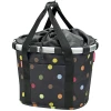 Fahrradzubehör Klickfix Bikebasket Fahrradkorb Dots -Rucksack-Verkäufe reisethel klickfix dots
