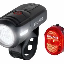 Fahrradzubehör Sigma AURA 45 USB / NUGGET II Komplett-Set