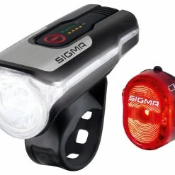 Fahrradzubehör Sigma AURA 80 USB / NUGGET II Komplett-Set