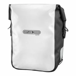 Fahrradzubehör Ortlieb Sport-Roller City QL1 Paar White - Black -Rucksack-Verkäufe sport roller city f6003 front